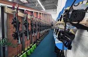 equipment at shredder ski livonia