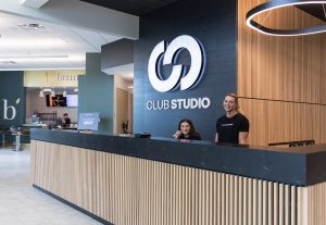 Inside Club Studio at the Birmingham Troy border