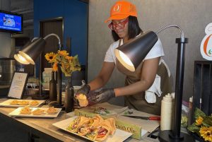 Food at Ford Field during a Detroit Lions game 3