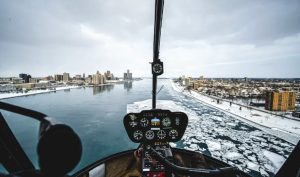 Detroit Date Idea - Helicopter Tour